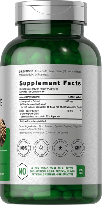 Horbäach Suplemento Ashwagandha - Quierox - Tienda Online
