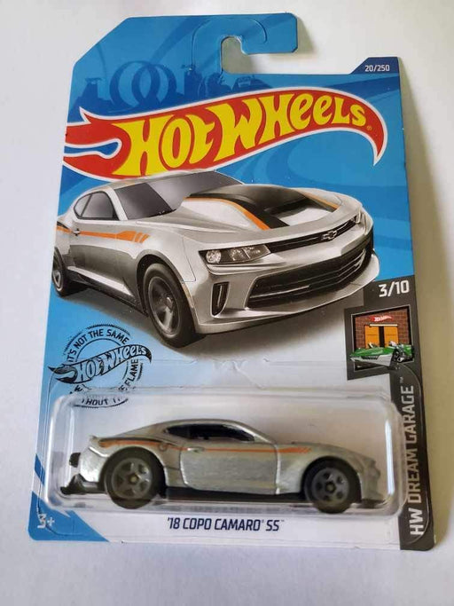 Hot Wheels 2020 Hw Dream Garage '18 Copo Camaro SS, 20/250 Plata - Quierox - Tienda Online