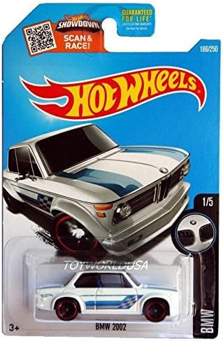 Hot Wheels BMW blanco 2002, raro BMW 186/250 - Quierox - Tienda Online