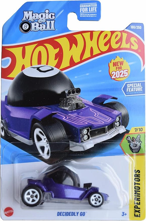 Hot Wheels Decidedly Go, Experimotors 7/10 [Bola mágica morada/negra] 188/250 - Quierox - Tienda Online