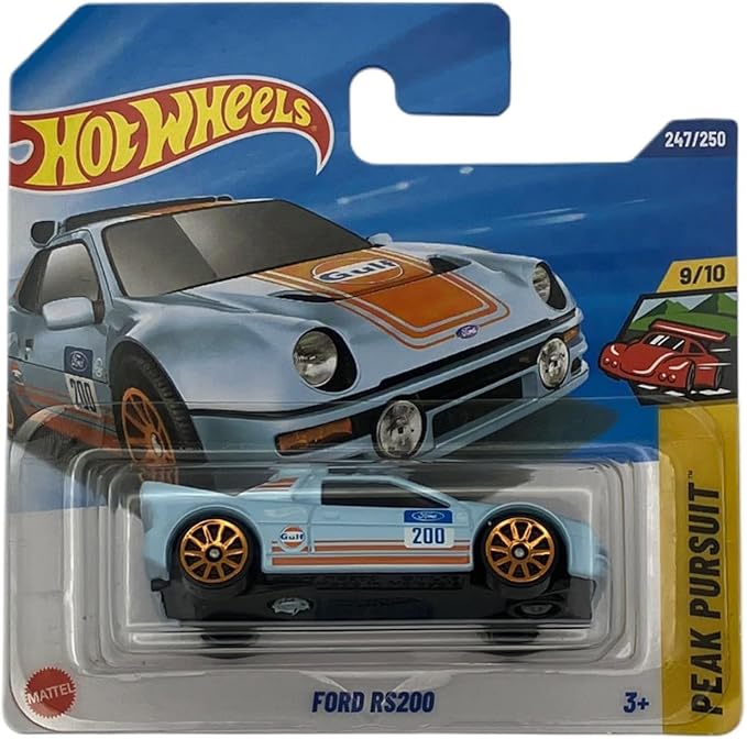 Hot Wheels - Ford RS200 - Peak Pursuit 9/10 - Quierox - Tienda Online