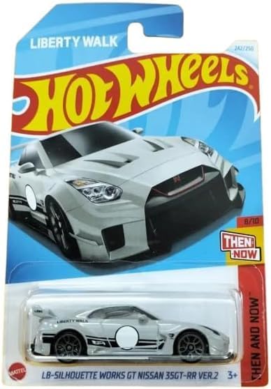 Hot Wheels LB - Silhouette Works GT Nissan 35GT - RR Ver.2, gris - Quierox - Tienda Online