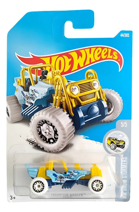 Hot Wheels: Mountain Mauler 2015 Azul Cielo - Quierox - Tienda Online