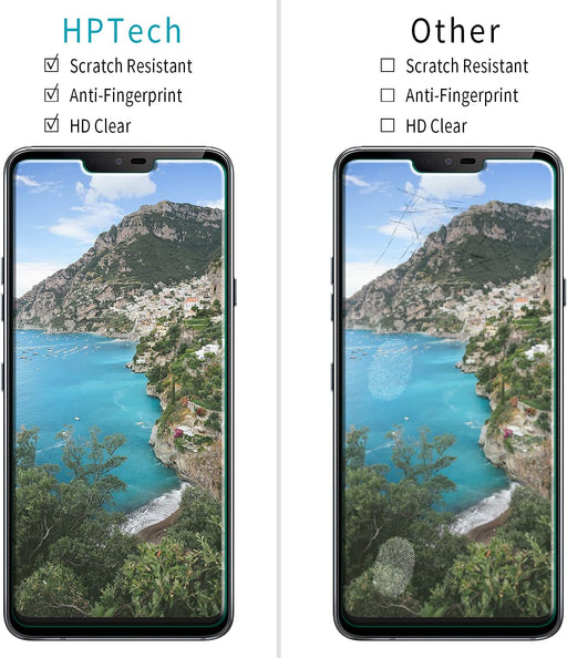 HPTech - Protector de pantalla de cristal templado compatible con LG G7 ThinQ - Quierox - Tienda Online
