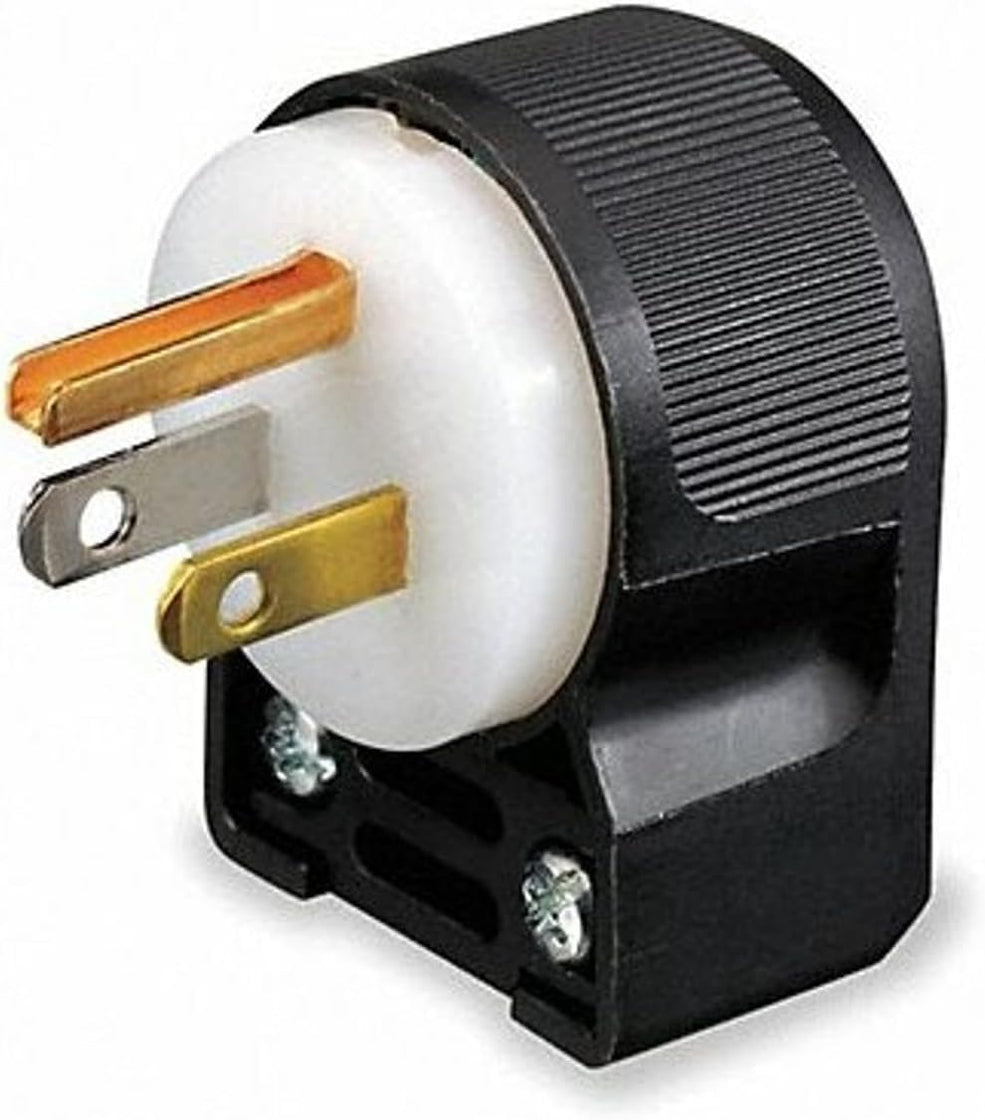 Spina Elettrica Angolare Hubbell HBL5266CA 15A 125VAC 2 Poli - Nuova Surplus