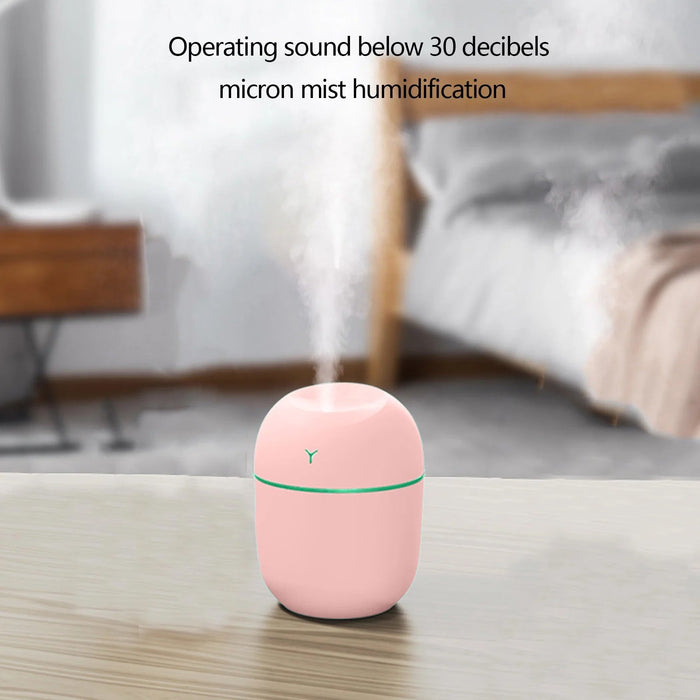 Humidificador de aire , minihumidificador portátil para dormitorio 220 ml - Quierox - Tienda Online