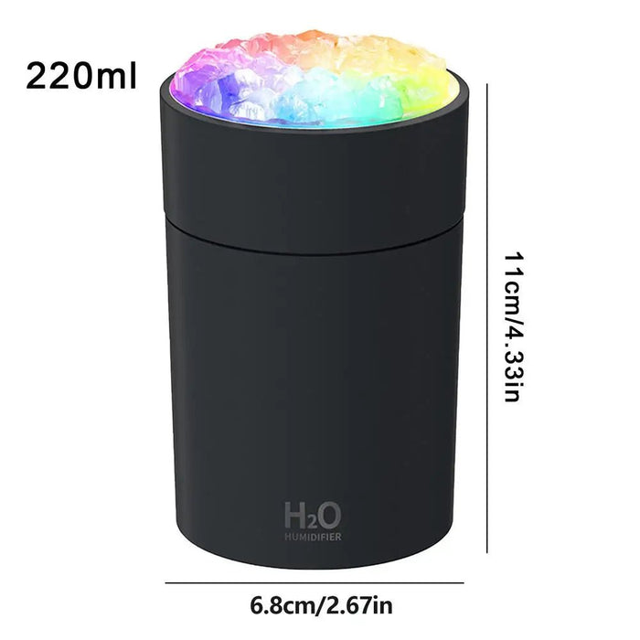 Humidificador portátil de aromaterapia de aire con luces que cambian de color - Quierox - Tienda Online