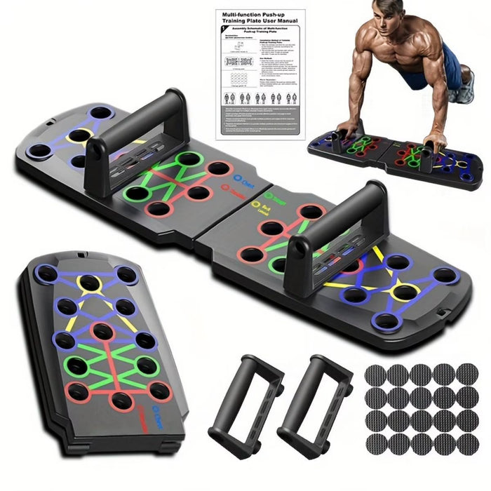 iMucci Push Up Board, soporte multifuncional plegable para flexiones