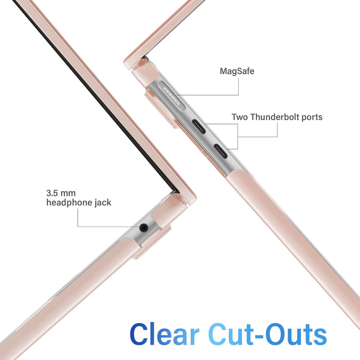 IBENZER funda rígida y cubierta de teclado y tipo C para Mac Air 13 - Quierox - Tienda Online