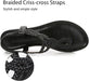 iCKER Sandalias planas de cristal perla bohemia con hebilla en T para mujer - Quierox - Tienda Online