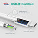 IFEART Cable USB C a USB C para cable de carga rápida USBC tipo C de 6.6 pies - Quierox - Tienda Online