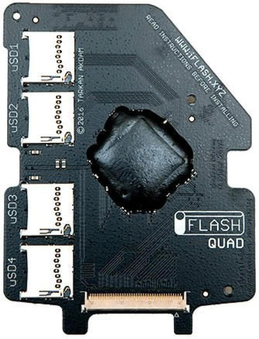 iFlash Adaptador Quad MicroSD iPod 5G 6G 7G Video Classic Hasta 4x Micro SD Tarjetas - Quierox - Tienda Online