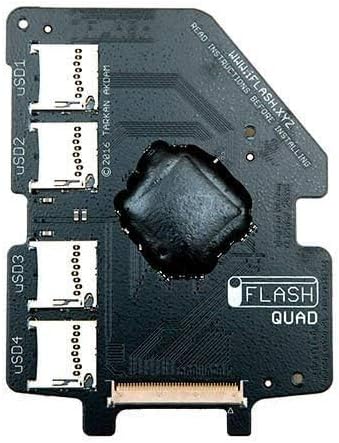 iFlash Adaptador Quad MicroSD iPod 5G 6G 7G Video Classic Hasta 4x Micro SD Tarjetas - Quierox - Tienda Online