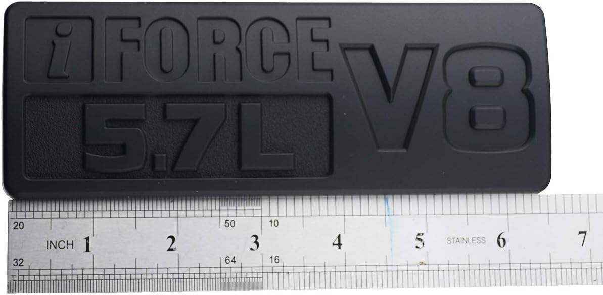 IFORCE 5.7L V8 Emblema 3D I FORCE Emblema lateral calcomanía 3D - Quierox - Tienda Online
