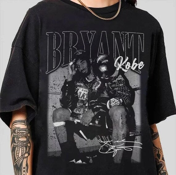 Camiseta vintage de la leyenda del baloncesto Kobe Bryant