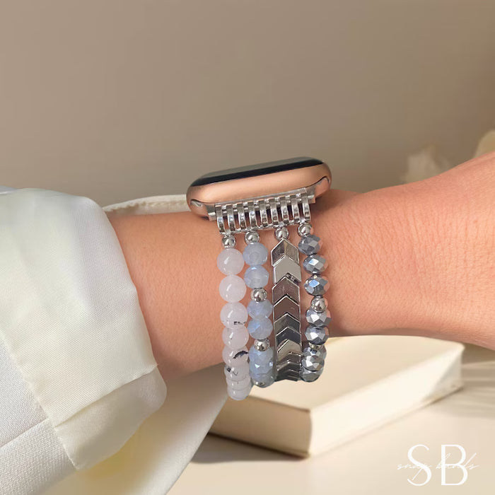 Pulsera de perlas para Apple Watch