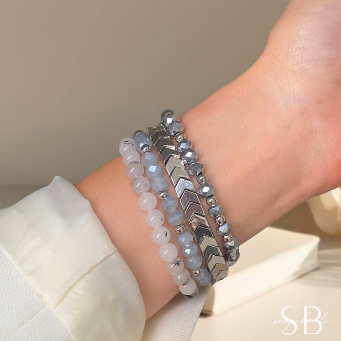 Pulsera de perlas para Apple Watch