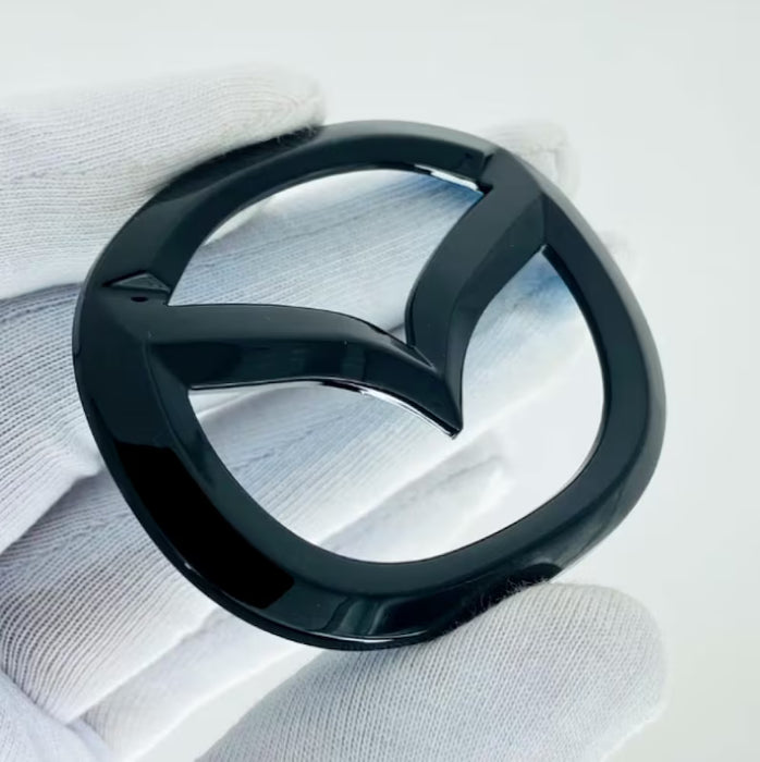 Volante Mazda, emblema Mazda, pegatina con el logotipo de la rueda Mazda