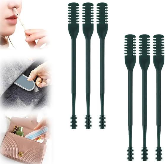 Set de 3 piezas para recortar el vello nasal: cuchillo de doble filo