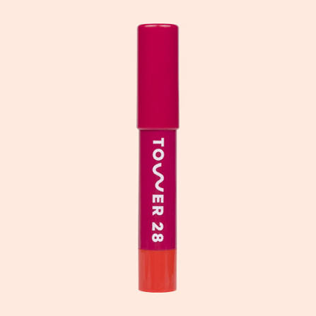 Tower 28 Tratamiento de bálsamo labial con color vegano JuiceBalm tono drink