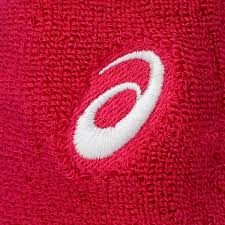 Asics Par de pulseras de muñecas para gimnasio Rosa brillante