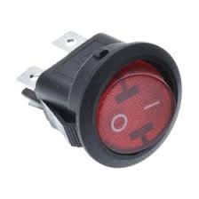 Interruptor de palanca Iluminado de 24V encendido apagado de 20mm