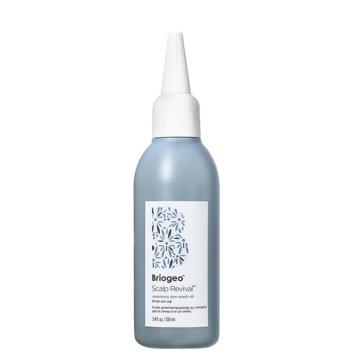 Aceite prelavado de romero revitalizante para cabello y cuero cabelludo Briogeo Scalp Revival 100 ml