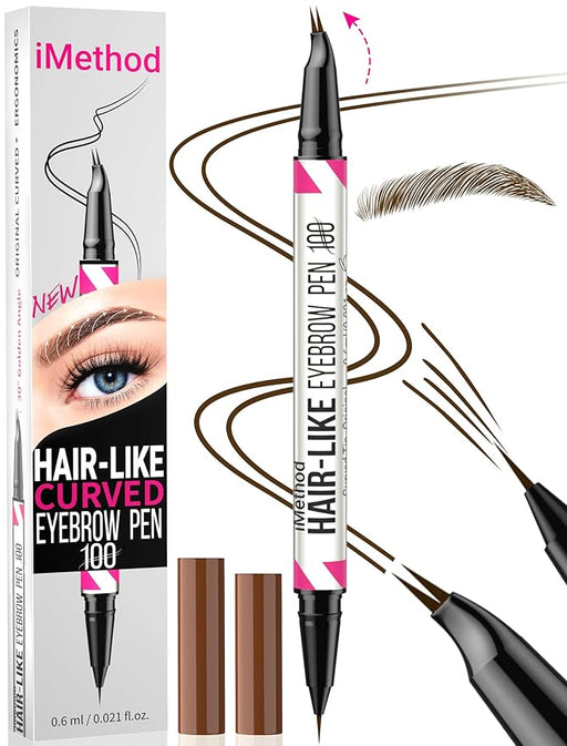 iMethod Lápiz Curvo para Cejas - Lápiz de Cejas de Doble Punta 2 en 1 - Quierox - Tienda Online