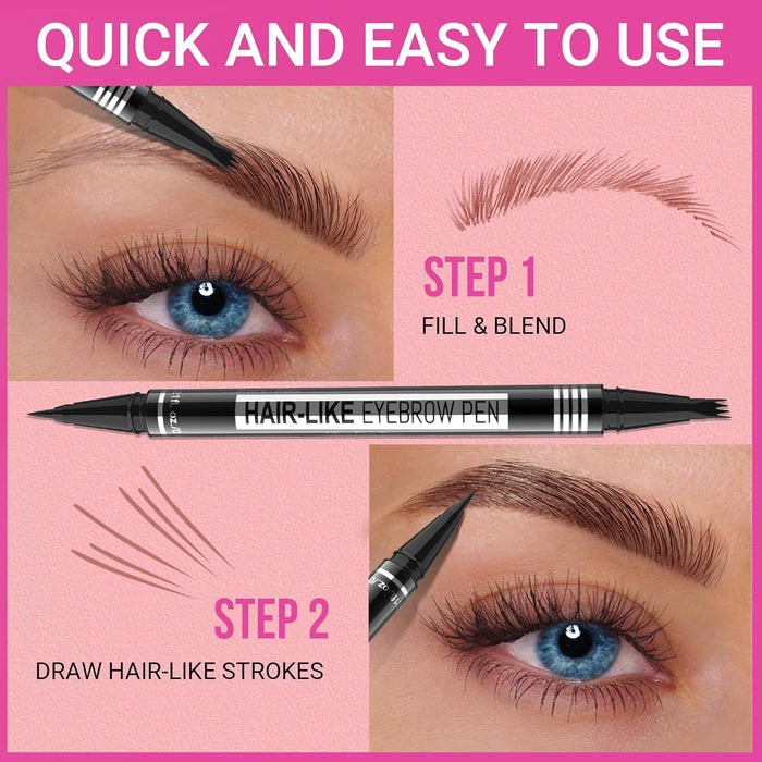 iMethod Lápiz de Cejas – Lápiz de Cejas Mágico 2 en 1 para Mujeres - Quierox - Tienda Online
