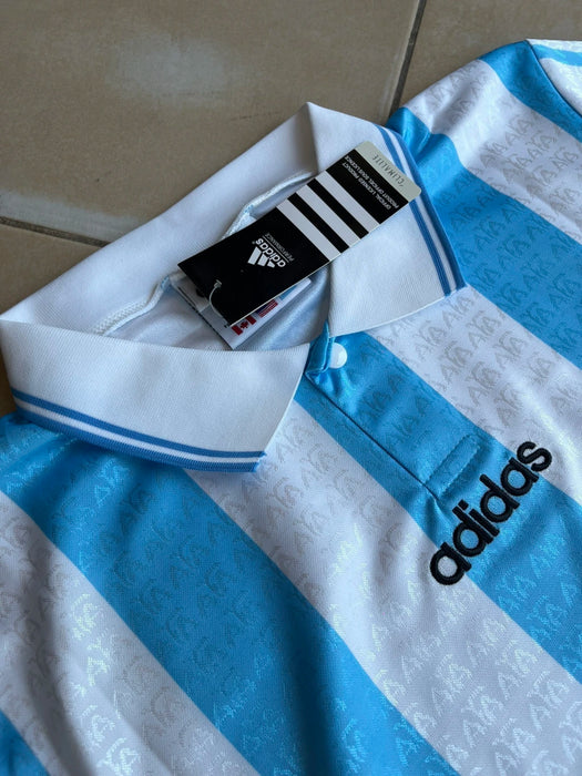 Camiseta Argentina Maradona #10 Premium - Celeste/Blanco