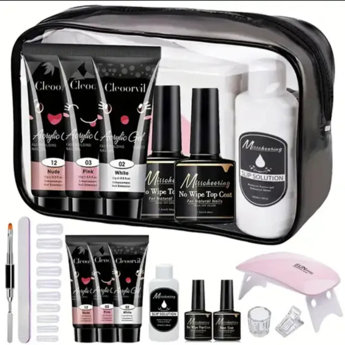 Misscheering Kit de uñas polygel