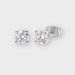 Imperiumjewelry Pendientes clásicos de botón (plata) - Quierox - Tienda Online