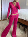INAWLY Conjunto sudadera con capucha de manga larga y pantalones casual para mujer - Quierox - Tienda Online
