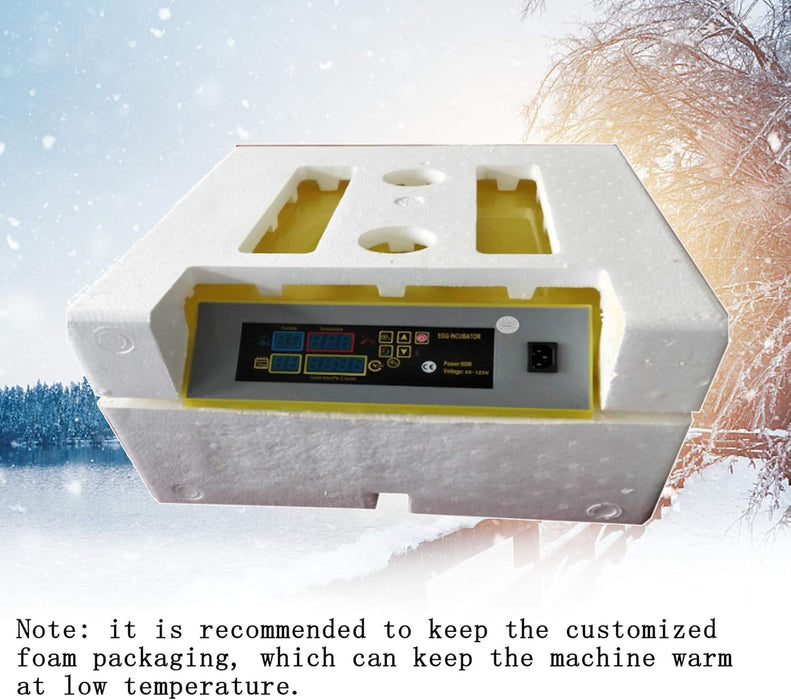 Incubadora de huevos 48 huevos Incubadoras digitales totalmente automáticas - Quierox - Tienda Online