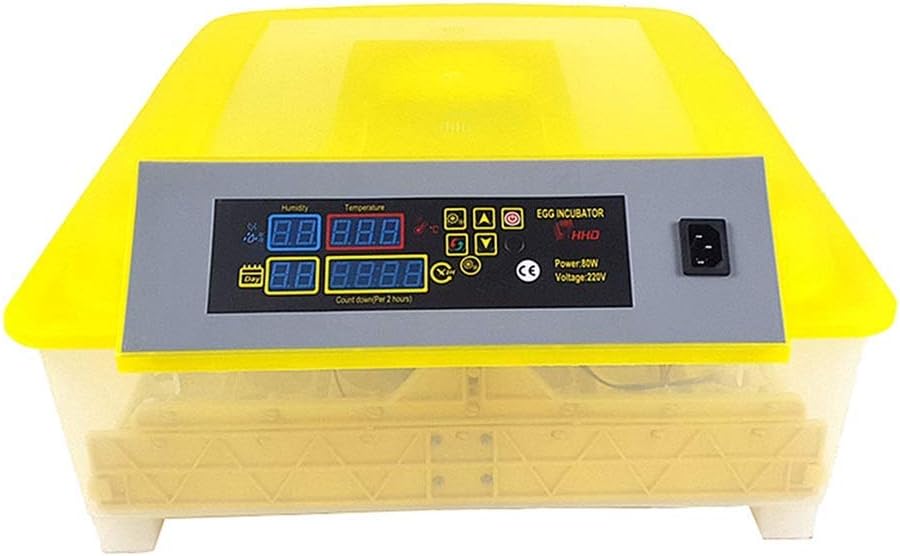 Incubadoras, Totalmente Automático 48 Huevos Inteligente Digital Temperatura - Quierox - Tienda Online