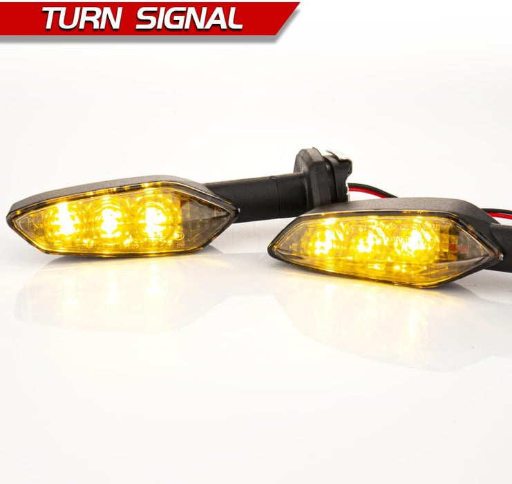 Indicadores LED de luz intermitente delantera y trasera compatibles con Yamaha - Quierox - Tienda Online