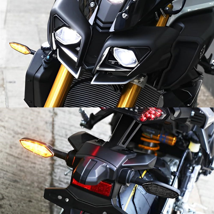 Indicadores LED de luz intermitente delantera y trasera compatibles con Yamaha - Quierox - Tienda Online