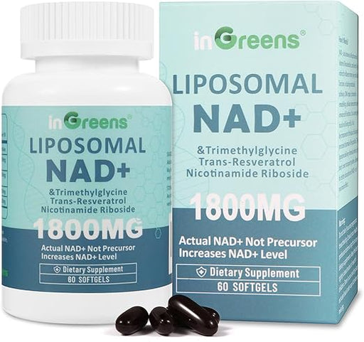 inGreens Suplemento liposomal NAD+ de 1800 mg - Quierox - Tienda Online