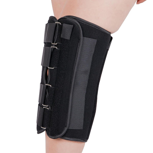Inmovilizador ortopédico de rodilla Alpha Medical de 30 cm (12") de largo, ajustable - Quierox - Tienda Online