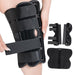 Inmovilizador ortopédico de rodilla Alpha Medical de 30 cm (12") de largo, ajustable - Quierox - Tienda Online