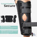 Inmovilizador ortopédico de rodilla Alpha Medical de 30 cm (12") de largo, ajustable - Quierox - Tienda Online