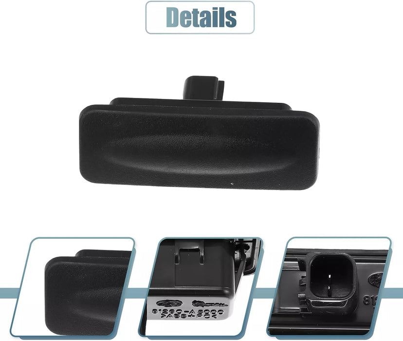 Interruptor de liberación del portón trasero del maletero (negro) - Quierox - Tienda Online