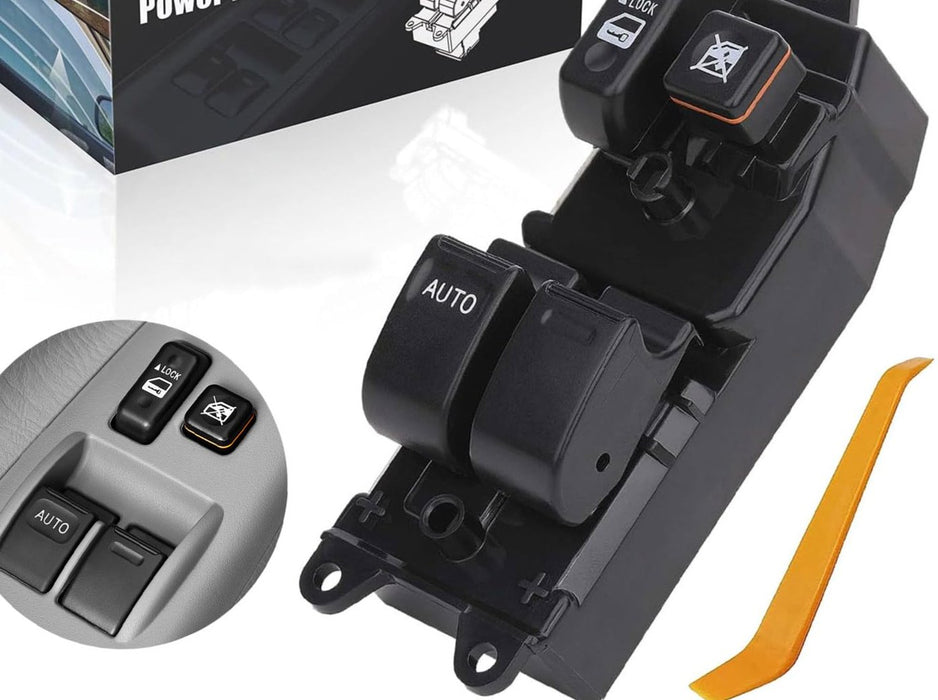 Interruptor de ventana eléctrica de puerta de repuesto para Toyota Tacoma 2001 - 2011 - Quierox - Tienda Online