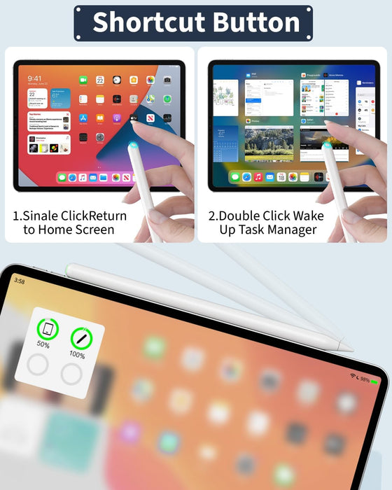 iPad Pencil de segunda generación con carga inalámbrica magnética - Quierox - Tienda Online