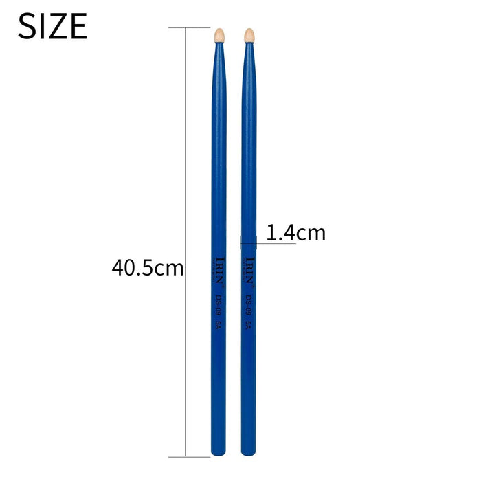 IRIN 1 par de baquetas de arce 5A, para batería, mazos - Quierox - Tienda Online