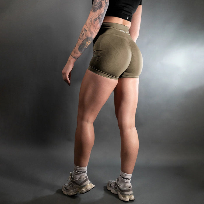 Iron Grind Pantalones cortos sin costuras Reborn Contour Verde salvia - Quierox - Tienda Online