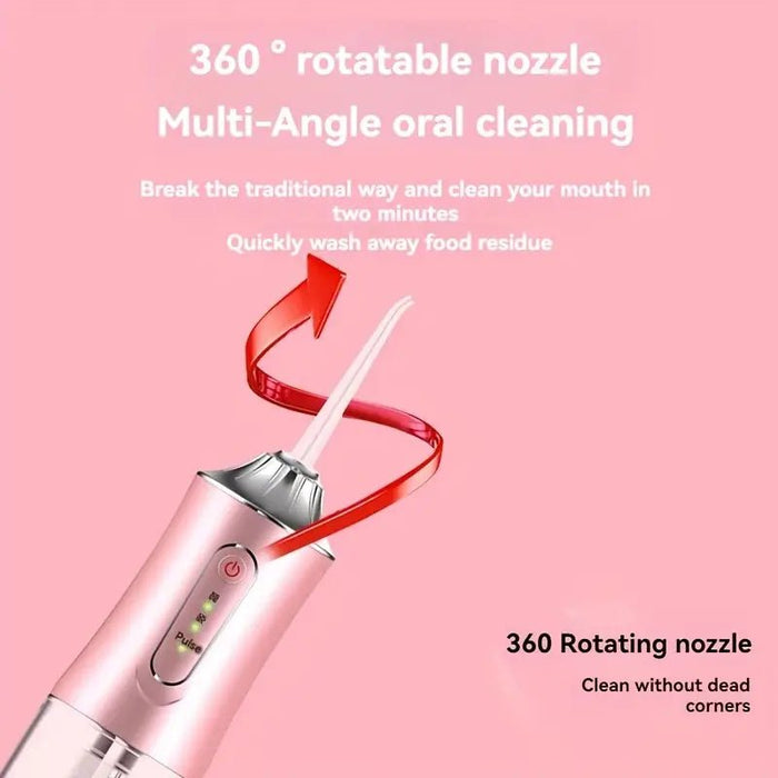 Irrigador bucal eléctrico inteligente con control de presión, Limpieza profunda de dientes - Quierox - Tienda Online