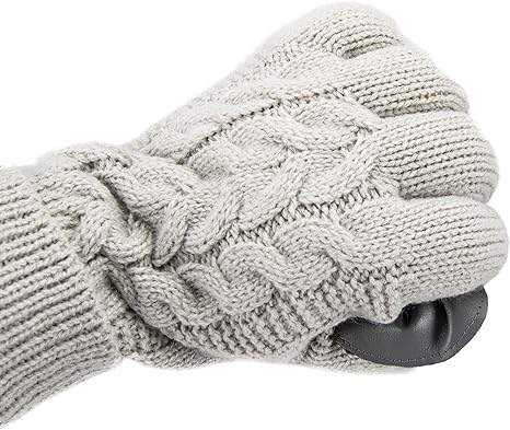 Isotoner Guantes de punto trenzado Sherpasoft para mujer - Quierox - Tienda Online