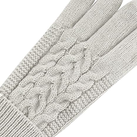 Isotoner Guantes de punto trenzado Sherpasoft para mujer - Quierox - Tienda Online