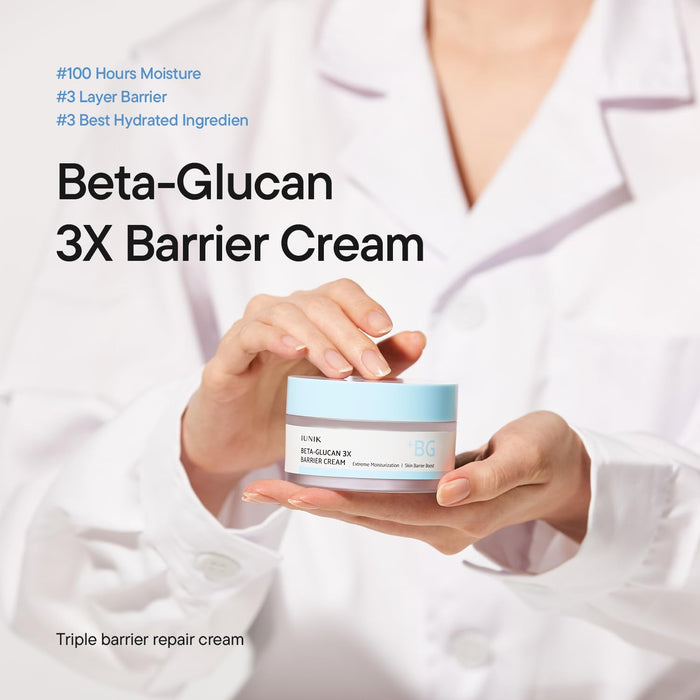 IUNIK Beta - Glucan Crema de Hidratación Profunda No Pegajosa 3x Barrera Día y Noche - Quierox - Tienda Online